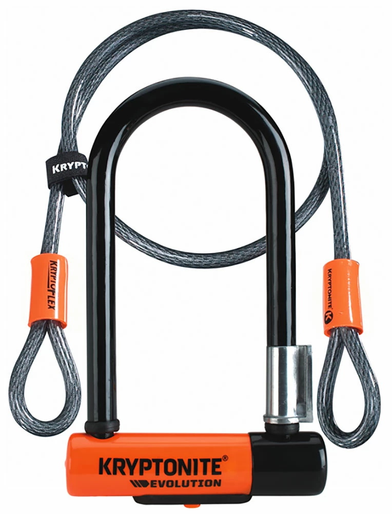 Kryptonite Evolution™ Mini-7 New-U U-lock Avec KryptoFlex