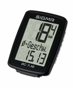SIGMA BC 7.16 Ordinateur De Vélo (filaire)