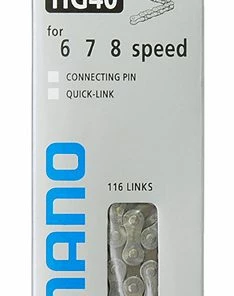 Shimano Chaîne Alivio CN-HG40 6/7/8 Vitesses