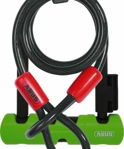 Abus Antivol à Arceau Ultra Mini 410, Câble Cobra En Boucle Inclus