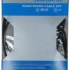 Shimano Kit De Câbles De Frein Avant/arrière En Acier Inoxydable Pour Vélo De Course