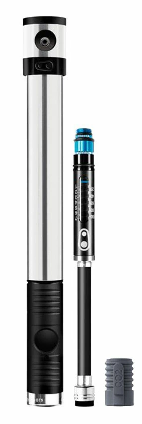 Crankbrothers Klic HP Pompe à Main CO2 Analogue, Support De Cadre Inclus