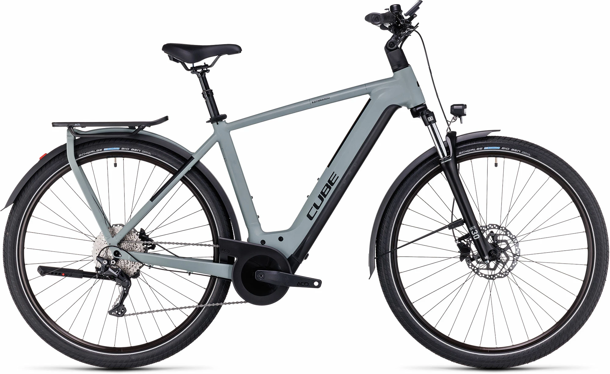 Cube Kathmandu Hybrid ONE 625 Swampgrey´n´black