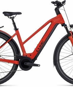 Cube Kathmandu Hybrid EXC 750 Lady Red´n´black