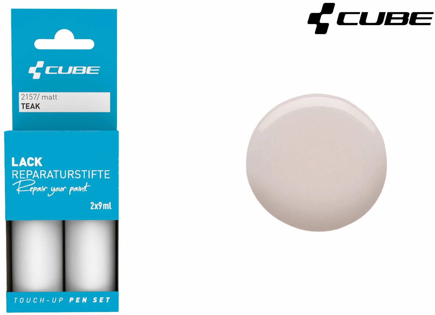 Cube Set De Stylos De Réparation De Peinture TEAK – Image 3