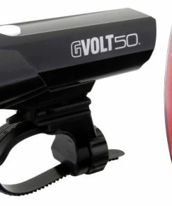 Cateye Kit D'éclairage GVolt 50 HL-EL550GRC + Rapid Micro G Hl-EL620G