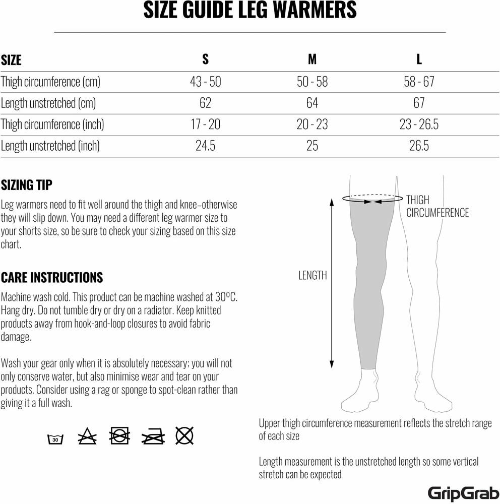 GripGrab Leg Warmers Light - Jambières – Image 3