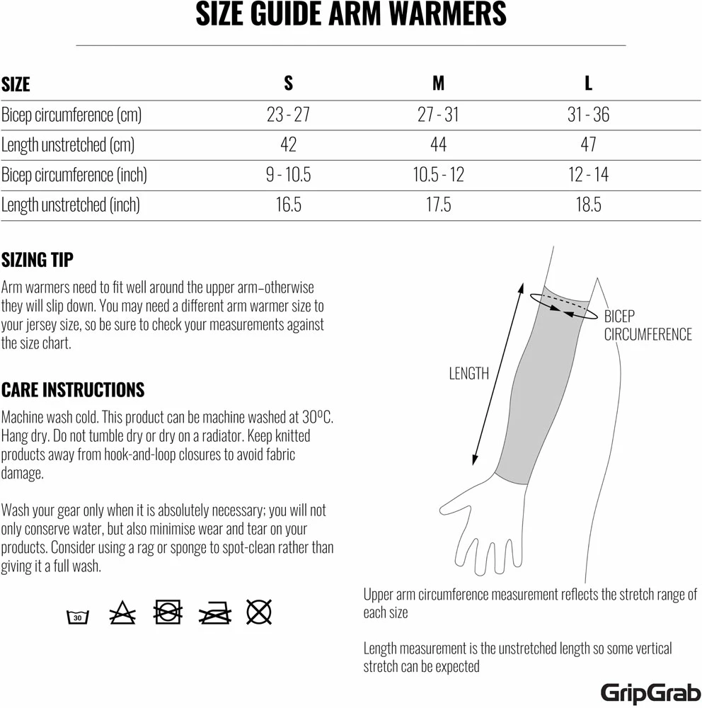 GripGrab UV Sleeves - Arm Warmers – Image 3