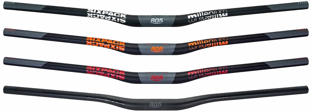 Sixpack Racing Guidon Millenium Carbon 805x31,8mm Riser