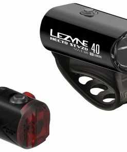 Lezyne Kit D'éclairage Hecto Drive 40 + Femto Drive StVZO