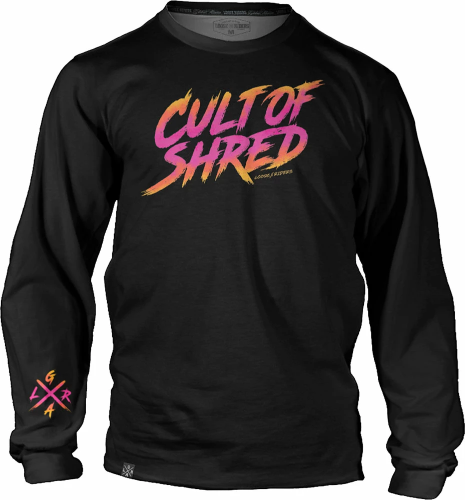 LOOSE RIDERS Cult Of Shred - Kid's MTB Long Sleeve Jersey