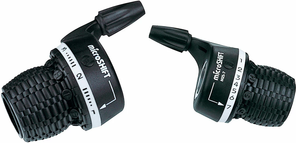 MICROSHIFT Set De Poignées Tournantes 3x7 Vitesses MS25-7