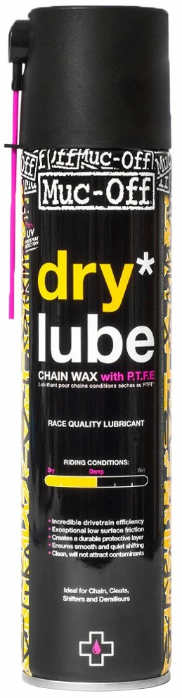 Muc-Off Dry PTFE Chain Lube Lubrifiant Pour Chaînes 750ml