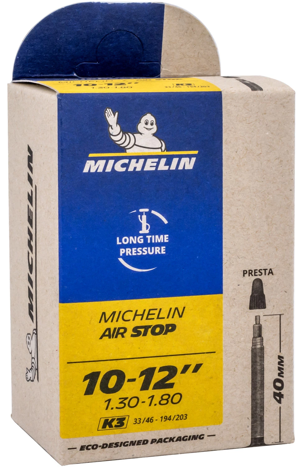 Michelin Chambre à Air K3 Airstop 10"-12" Junior
