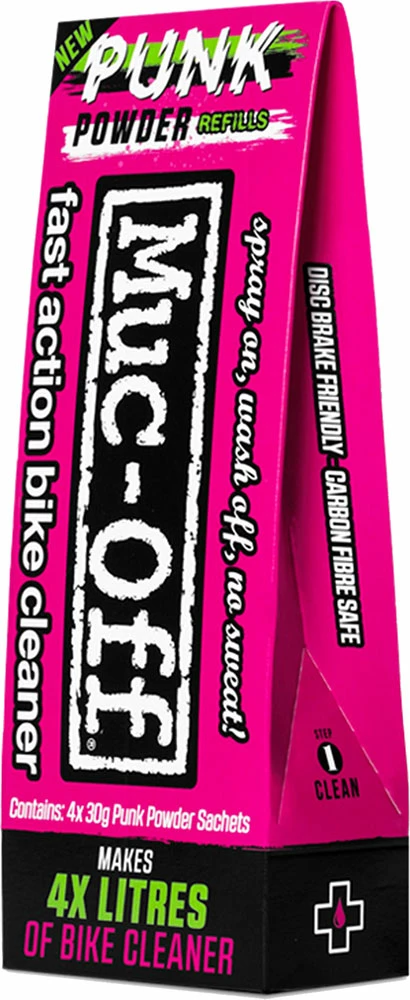 Muc-Off Punk Powder (pack De 4) Nettoyant Pour Vélos