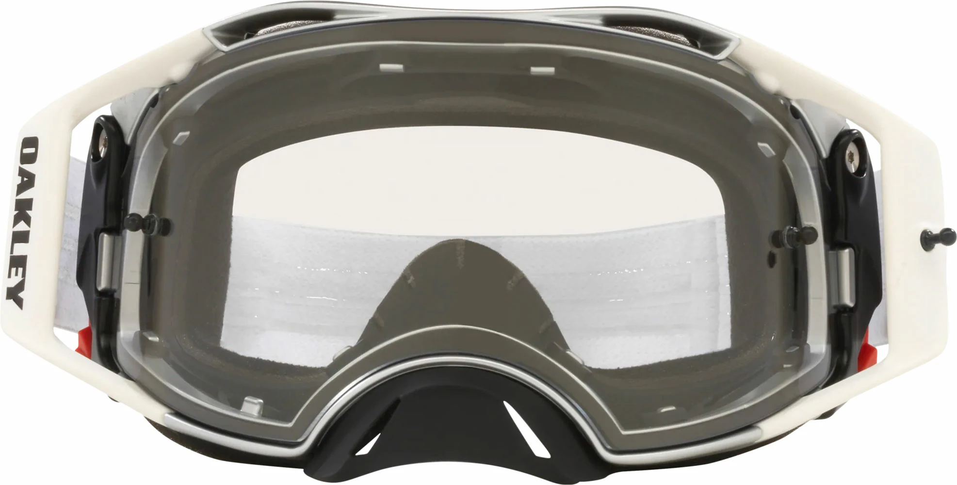 Oakley Airbrake MX Tuff Blocks White - Lunettes MTB – Image 2