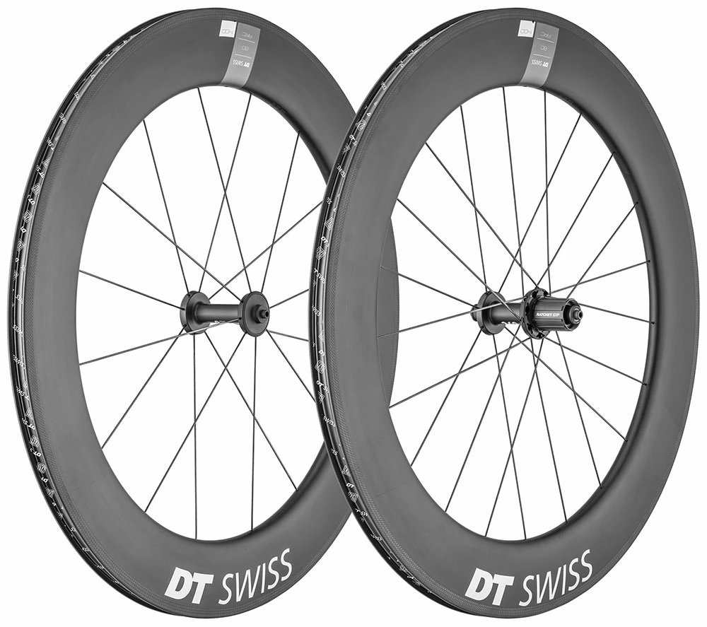 Dt-swiss ARC 1400 Dicut® 80 Carbon Shimano Laufradsatz