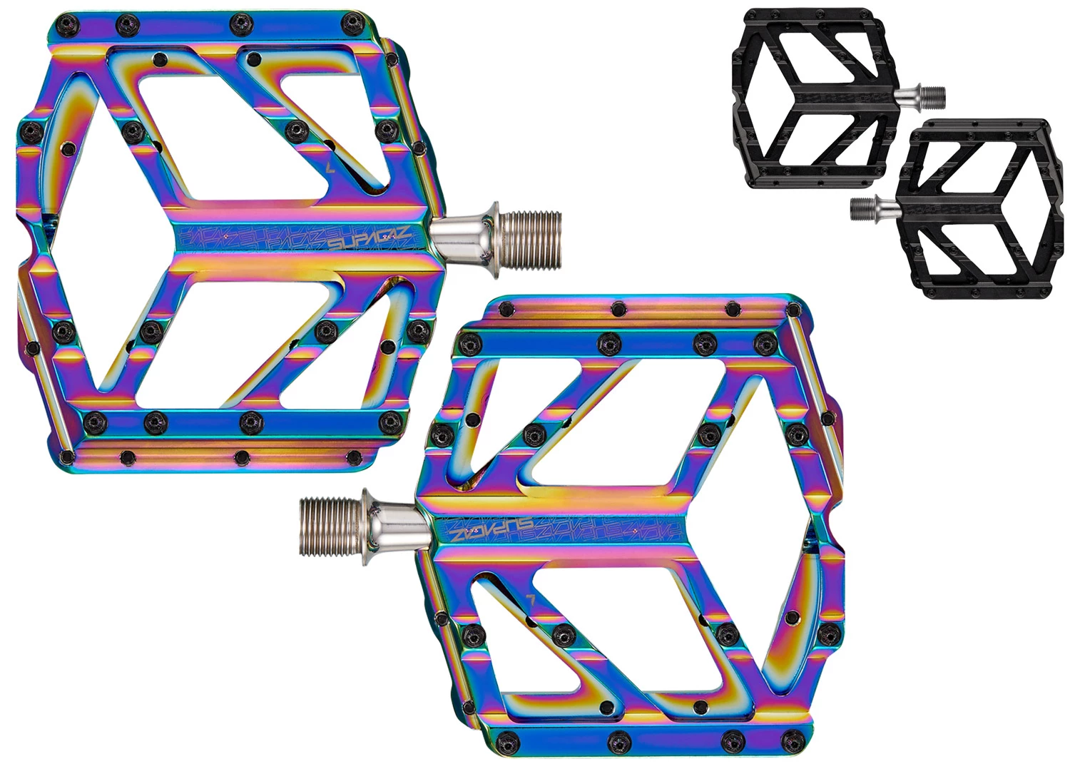 Supacaz Pédales à Plateforme Orbitron DH