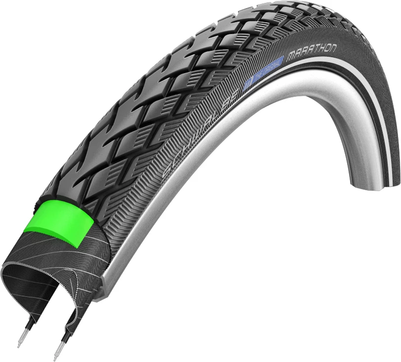 Schwalbe Marathon 28" 25-622 Reflex GreenGuard Pneu à Fil