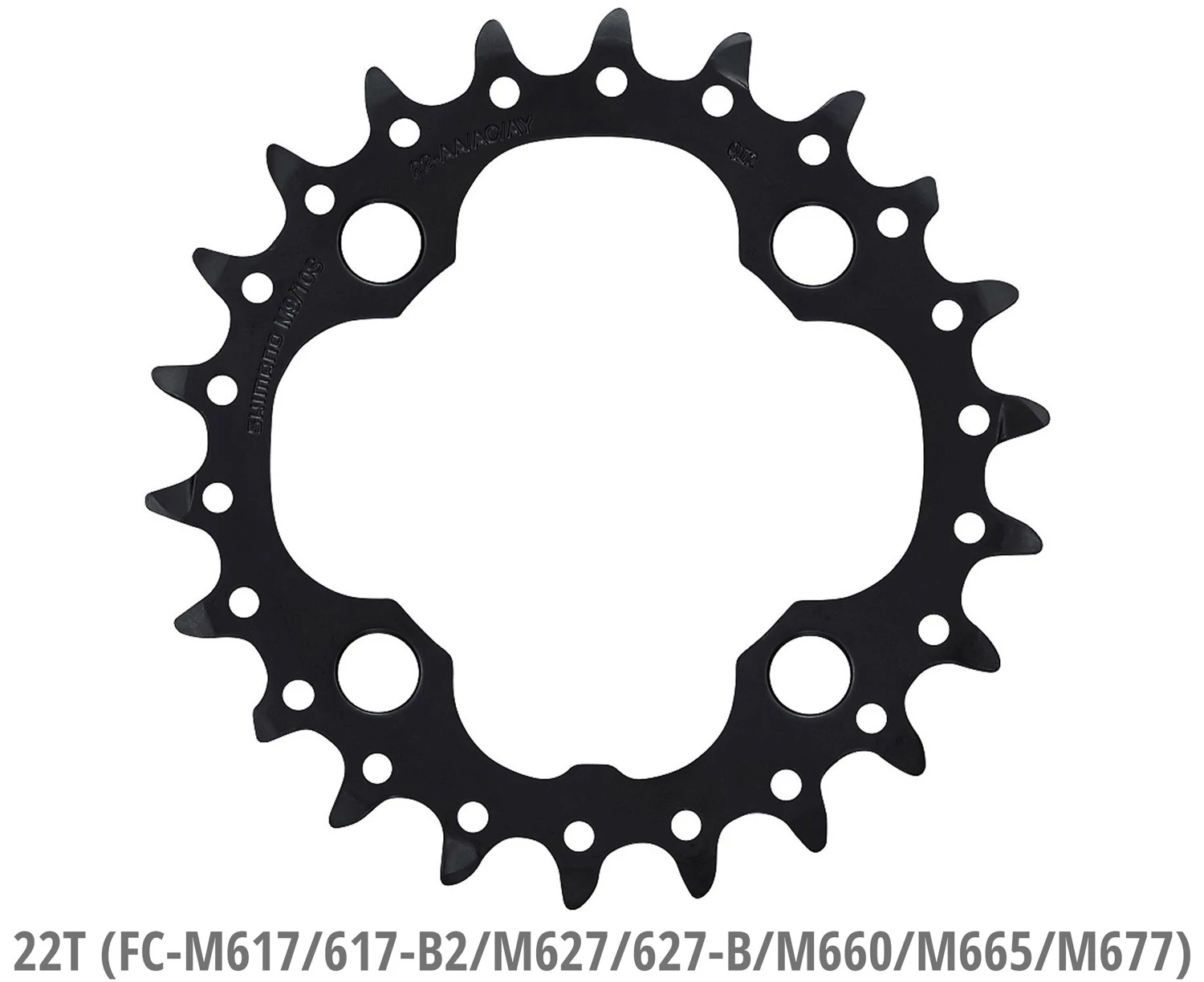 Shimano SLX/DEORE Plateau Pour FC-M660/M617 – Image 2