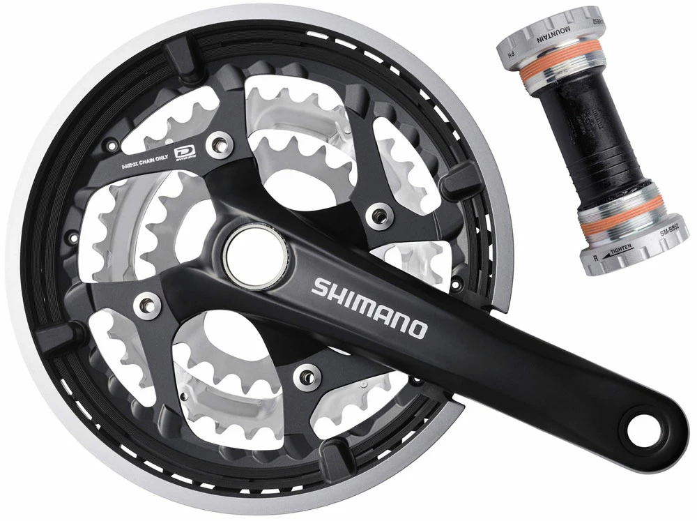 Shimano FC-T551 Manivelle 3x10 Vitesses 48/36/26