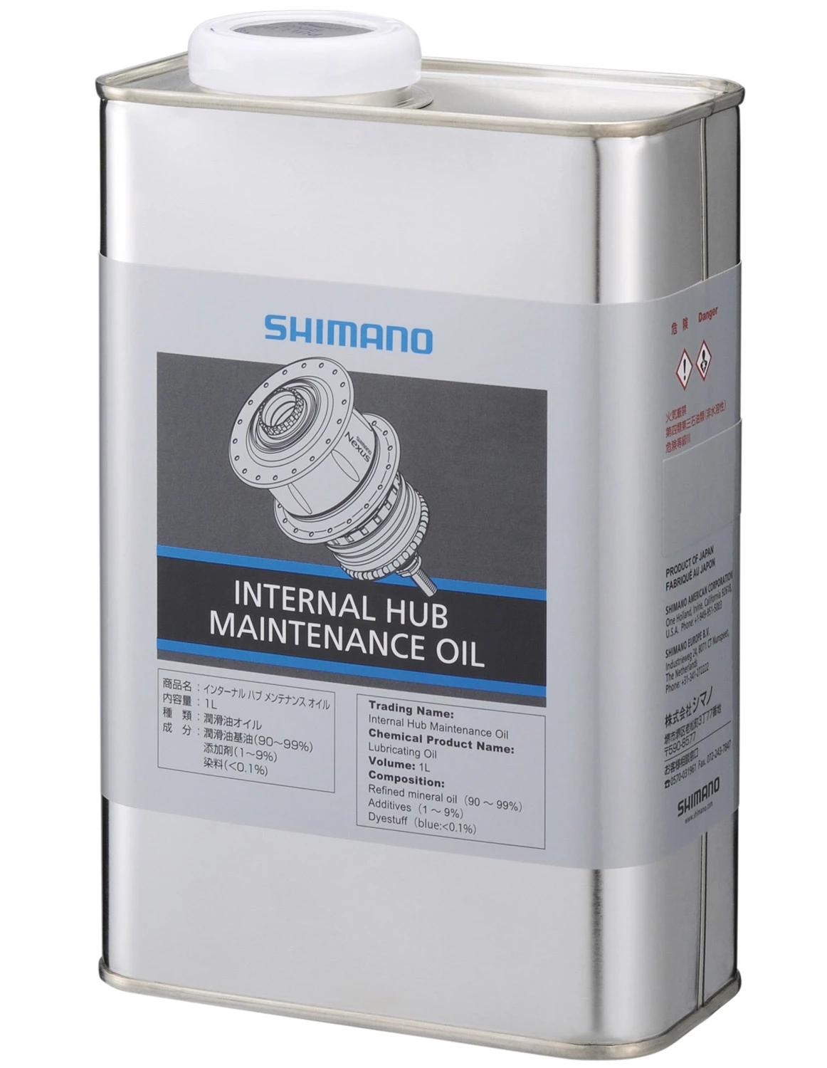 Shimano Huile D'entretien Pour Moyeu De Boîte De Vitesses 1 Litre