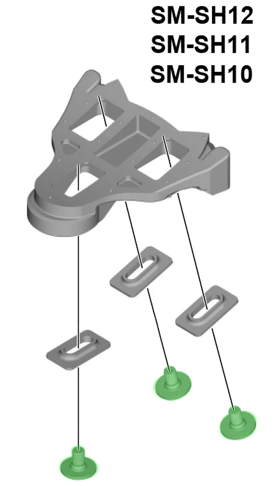 Shimano Vis De Plaque De Chaussure M5 X 10mm Pour SM-SH10/11/12 – Image 3