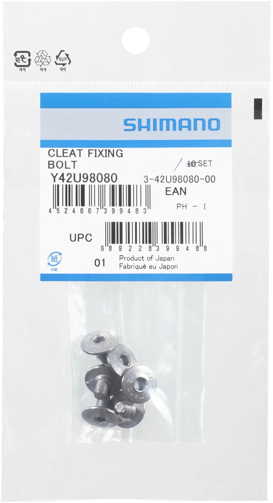 Shimano Vis De Plaque De Chaussure M5 X 8mm Pour SM-SH10/11/12 – Image 2
