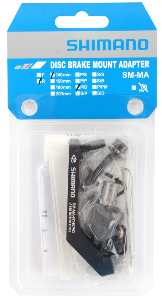 Shimano SM-MA-R140P/D Adaptateur Post-Mount à Flat-Mount Pour Rotor Arrière De 140mm – Image 2