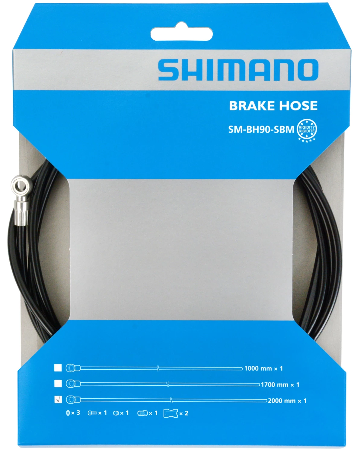 Shimano XTR/XT/SLX SM-BH90-SBM Conduite De Frein 2000mm – Image 2