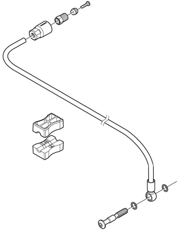 Shimano XTR/XT/SLX SM-BH90-SBM Conduite De Frein 2000mm – Image 3