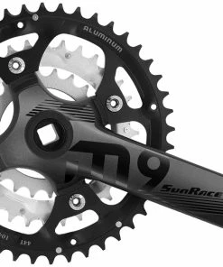 SUNRACE M9 9 Plateaux Manivelle Carrée 44/32/22 175mm