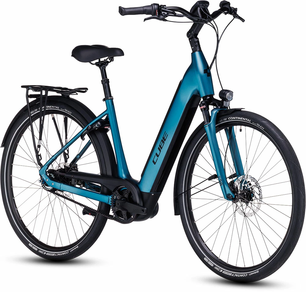 Cube Supreme RT Hybrid EXC 500 Easy Entry Blue´n´black – Image 2