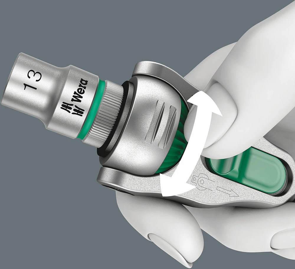 Wera 8000 B SB Cliquet Zyklop Speed, à Carré 3/8" – Image 5