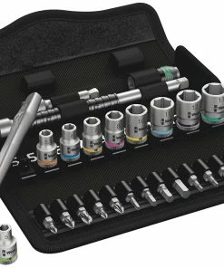 Wera 8100 SA 8 Jeu Cliquet Zyklop Metal (1/4")