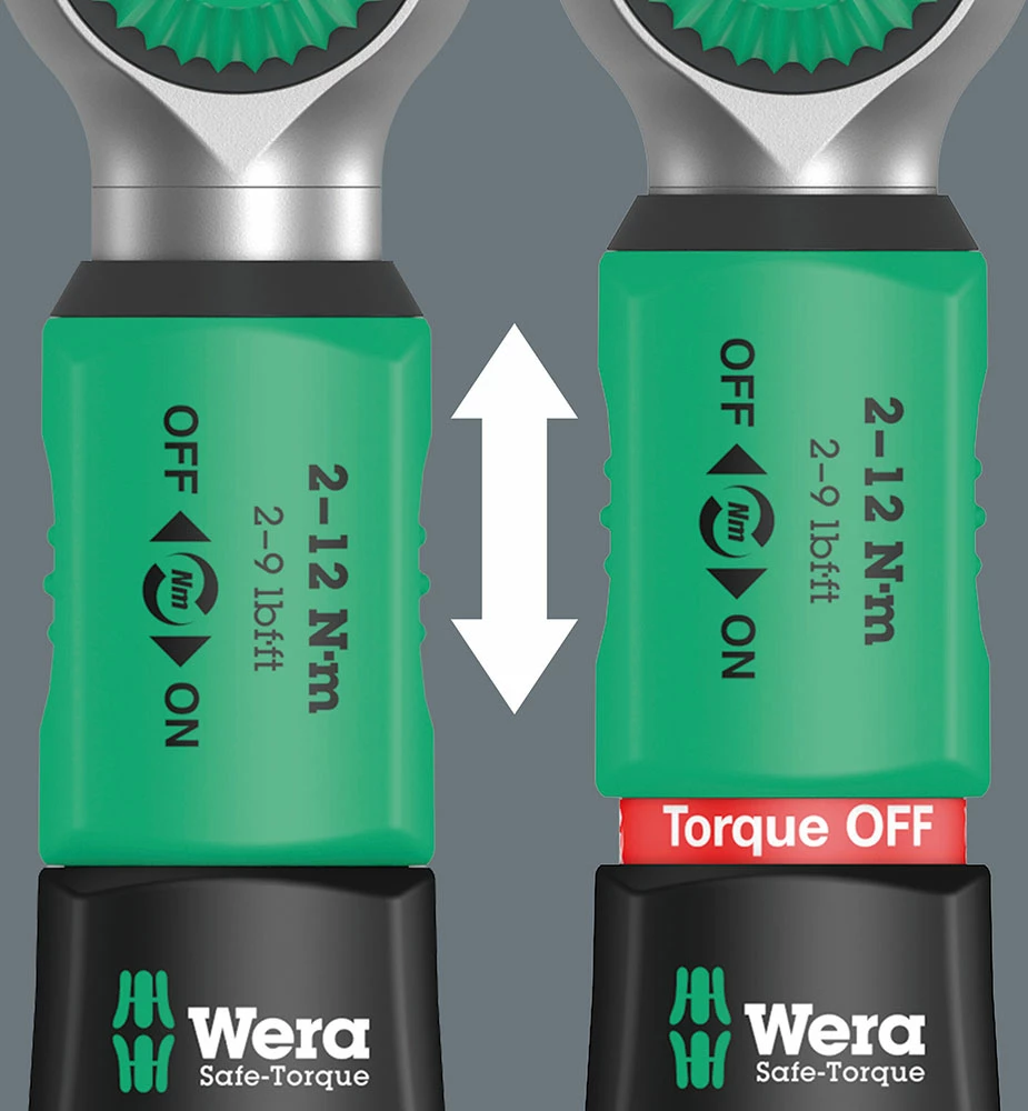 Wera Safe-Torque A1 Set 1 - Clé Dynamométrique 1/4" (2-12Nm) – Image 4