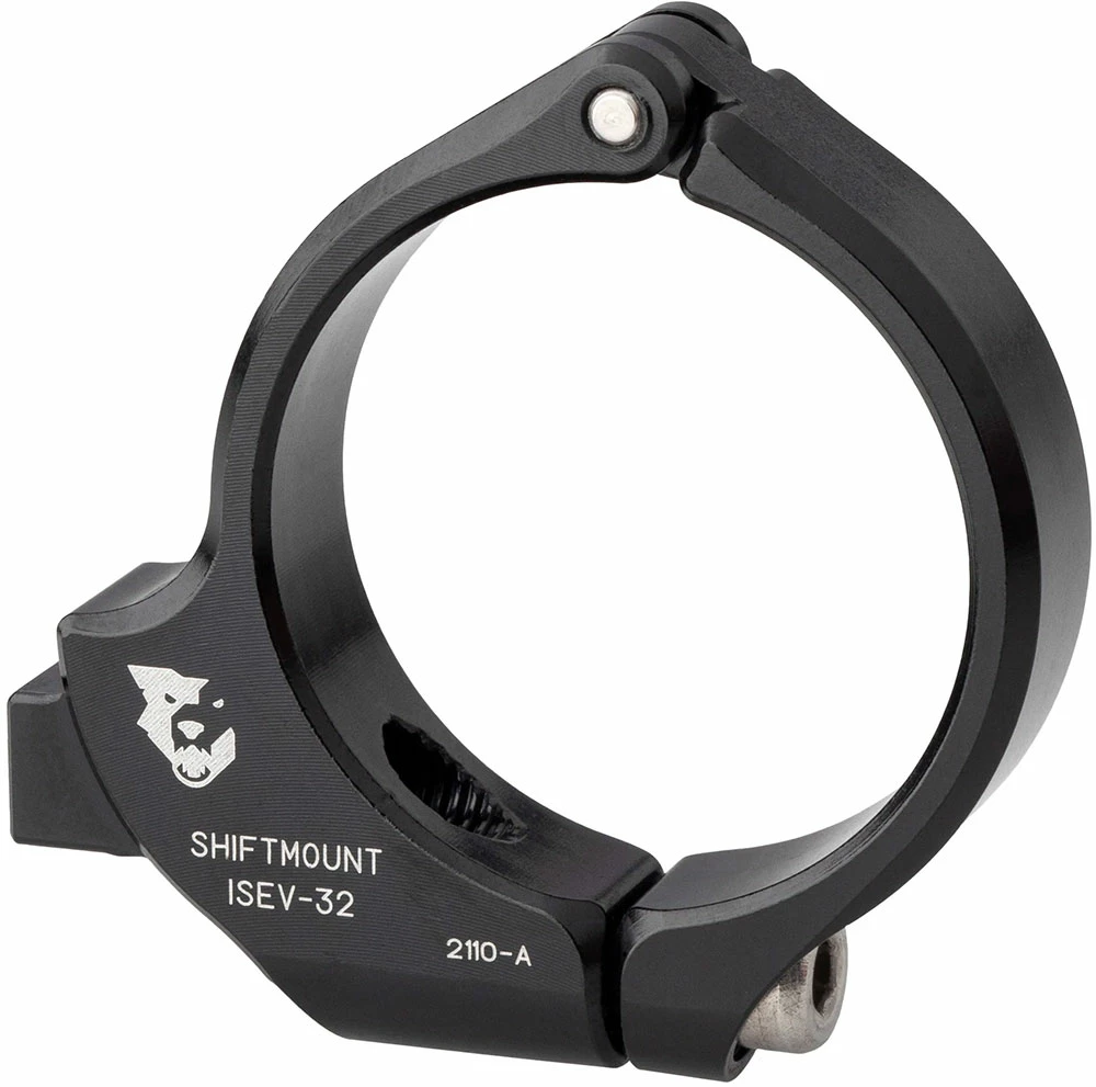 Wolf Tooth Components ShiftMount Collier 31,8mm Pour Montage Du Levier De Vitesse Shimano