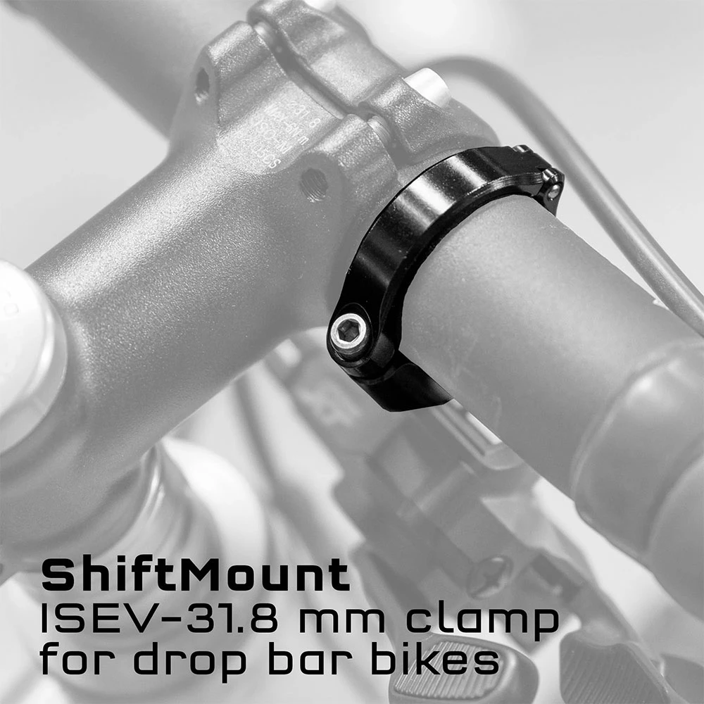 Wolf Tooth Components ShiftMount Collier 31,8mm Pour Montage Du Levier De Vitesse Shimano – Image 3