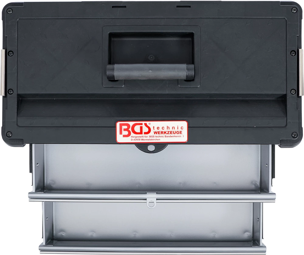BGS Technic Mallette à Outils à Coque Dure Rehausse Avec 2 Tiroirs – Image 3