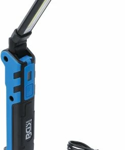 BGS Technic Lampe De Travail à Accu COB-LED Pliable
