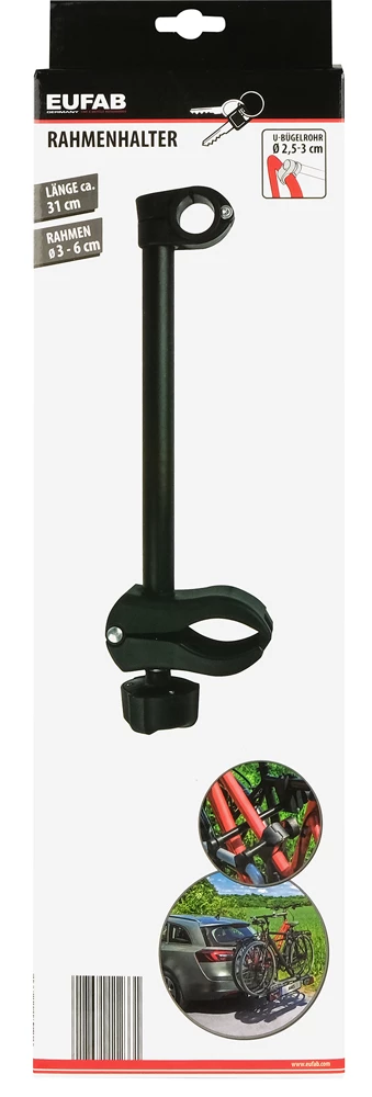 EUFAB Support De Cadre Verrouillable Pour Porte-vélos Ø25-30mm – Image 5
