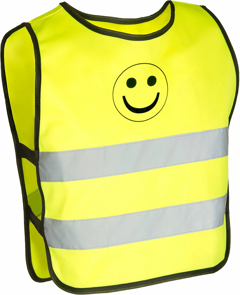 M-Wave Safety Vest Children XXS - XS Neon Yellow With Reflective Tapes